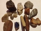 1.9 Pound Garnet In Matrix + Agate, Jasper, Crystal, Lace 16 Pieces Bulk  — photo 2