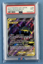 2019 POKEMON SUN & MOON UNBROKEN BONDS #196 FULL ART/MUK & ALOLAN MUK GX PSA 9 on eBay