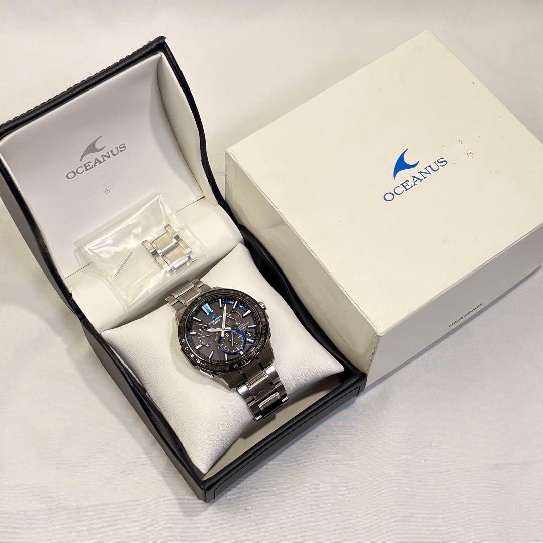 Casio OCW G1200 1AJF Watch Titanium Ceramic Timepiece Mens Classic image 2