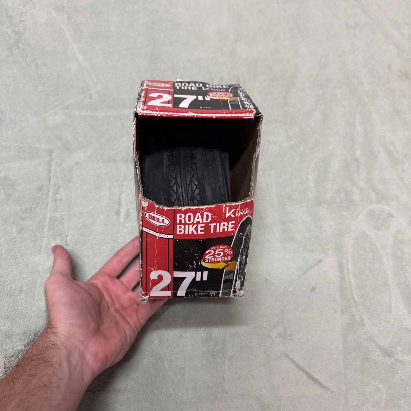 NEW 27" Bell  Road Bike Tire with DuPont Kevlar 1  1/4-NIP