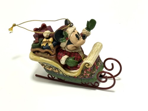 Ornamento Di Natale Santa Mickey Mouse: Decorazione Natalizia Con Topolino In Costume Da Babbo Natale