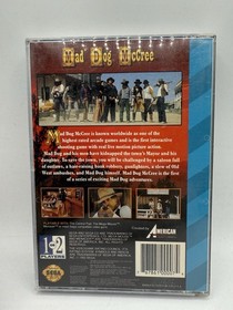 Mad Dog McCree (Sega CD, 1993) CIB, Complete, Tested & Works