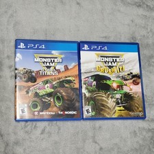 PS4 Bundle 4. Monster Jam 2 Games