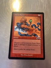 Sonic Burst LP 1998 Exodus Vintage Magic Cards, COMBINED SHIPPING