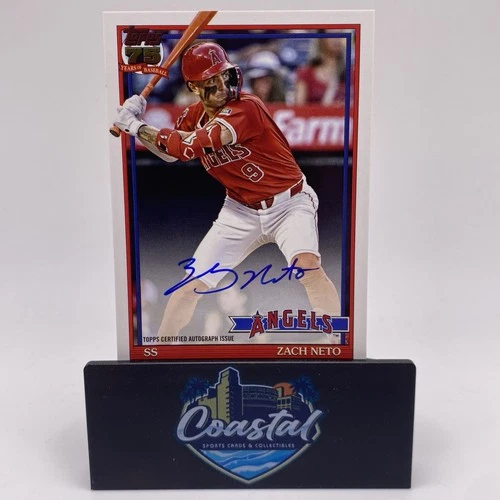 2026 Topps Series 1 Zach Neto Red Foil (RAW)