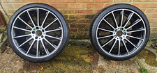 20" Merecedes Turbine Wheels. OEM AMG. Off Of a 2019 W213 E Class Cabriolet.