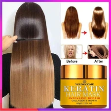 60g Hair Repairs Hair Mask Biotin Collagen Keratin Treatment Hairs Conditioner