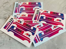 AFX Custom Dodge Boggie Nights Purple Haze Slot Car Street Van Decals READ