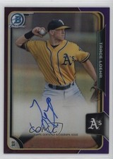 2015 Bowman Chrome Prospects Purple Refractor /250 Trace Loehr #BCAP-TL Auto 2t7
