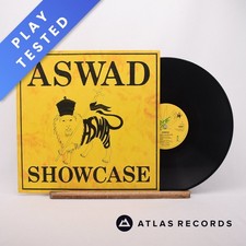 Aswad Showcase Textured Sleeve LP Vinyl Record 1981 ASWAD 1 Grove Music - EX/EX