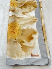 HARRODS Fine Silk Scarf  stunning Floral RRP £180