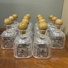 14 PATRON Tequila Acrylic Bottles 13 Ounce Re...