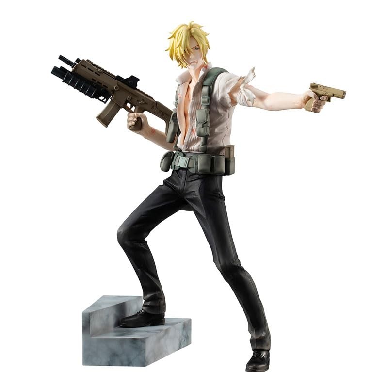 G.E.M.シリーズ BANANA FISH アッシュ・リンクス フィギュア G.E.M. Series Banana Fish Ash Lynx 5Th Anniversary Completed