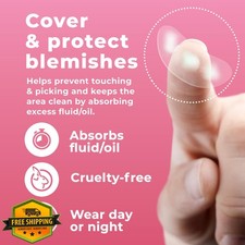 PatchRx Full Face Pimple Patches 5 Sets Hydrocolloid Mask