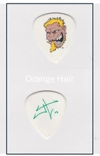 METALLICA TOUR GUITAR PICK James Hetfield ORANGE HAIR Madly in Anger Tour