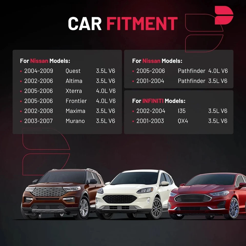 6 X ignition coil packs 22433-8J115 For 05-11 Nissan Frontier Pathfinder Foto 4 de 4