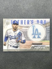 2023 Topps Fathers Day Mookie Betts 1/1 One Of One Patch #FD-MB Dodgers