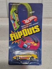1985 Hot Wheels Flip Outs Flippin Frenzy UNPUNCHED Card Mint Car!