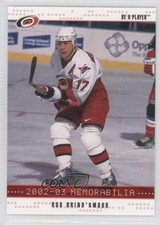 2002-03 ITG Be A Player Memorabilia Ruby 195/200 Rod Brind'Amour #192 1s8