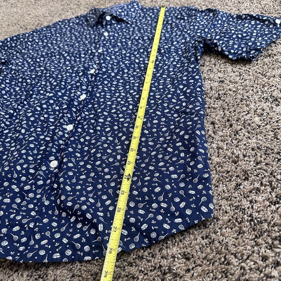 Filter Instrument Printed Button Down Shirt Size L - Image 4 of 4