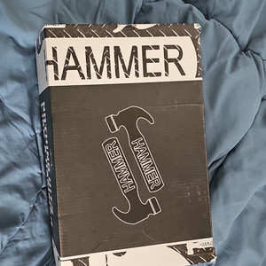 Hammer Men's Black Bowling Shoes Size 6 Medium Width + Hammer Shoe Bag