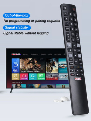RC802N Universal Remote Control Smart TV Replacer for TCL 4K UHD LCD /LED Smart 