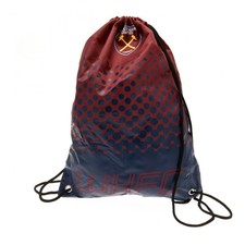 West Ham United FC Fade Design Turnbeutel (TA3799)