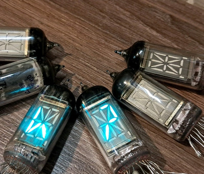 IV-17 tube x 1 pcs - NEW 18 segmets VFD Tubes - Nixie for DIY - Tube iv17
