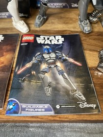 LEGO Star Wars Buildable Figures 75107, 75110, 75114 With Boxes And Manuels Luke