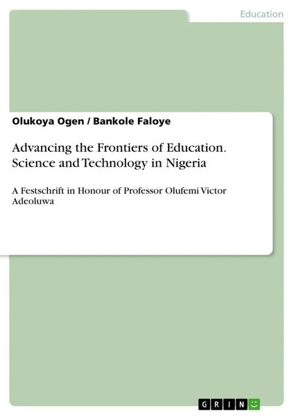 Olukoya Ogen (U. A.) | Advancing The Frontiers Of Education. Science And...-image