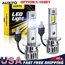 Auxito H1 Led 33000lm Headlight Bulbs 6500k White High Low Beam Combo Kit 2-20x