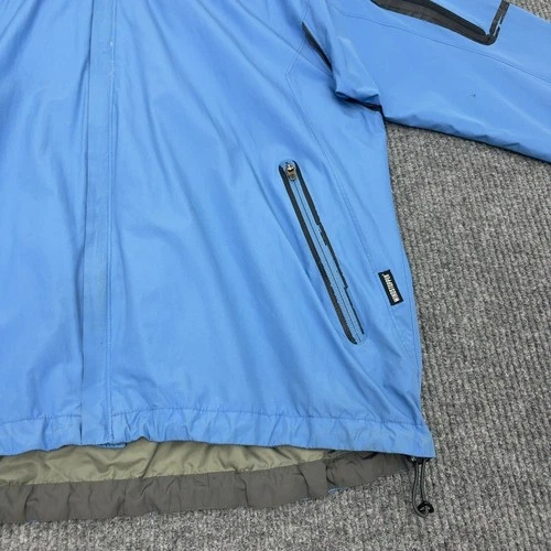 Columbia Jacket Mens XL Blue Polyester Titanium Windstopper Hooded Gorpcore image 2