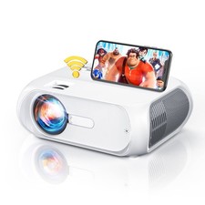 Mini WiFi Projector HiFi Sound 6500 Lumens 1080P HD Portable Home Theater
