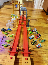 Angry Birds Go Telepods Track Playset w Die-Cast Mini Cars Figures MISSING SOME