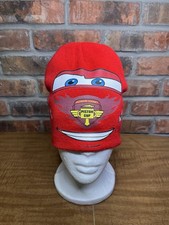 Cars Lightning McQueen Youth Beanie Toboggan Red Hudson Hornet Piston Cup Hat