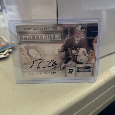 2011-12 Panini Preferred Marc-Andre Fleury Player of the Day Prize Auto SP 