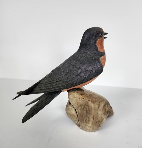 Signed Bird Figure VTG Richard Palmer Lester Braddock Woodland Wings Sculpture - Picture 3 of 6