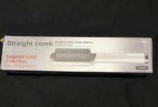 FH909 Hair Straightener Comb Temp Control Instant Heat 200 C Multi-Color