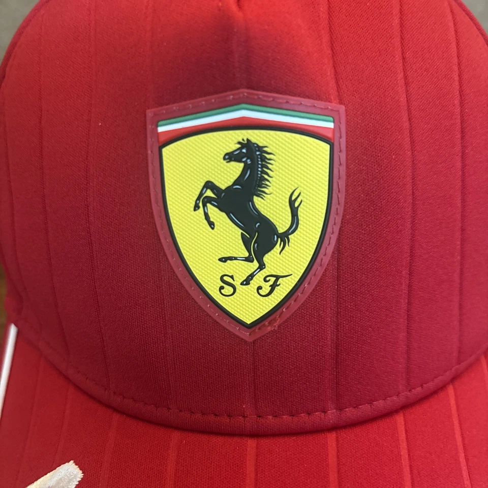 Puma Kids Scuderia Ferrari replica hamilton strap back one size basebal hat, NWT - Image 3 of 4