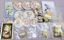 Kagamine Rin Snow Miku Figure Badge Ichiban Kuji Goods Lot