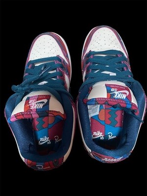 Piet Parra Nike SB Dunk Low Pro Abstract Art US6 Sneaker Box Authentic