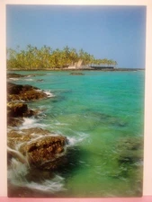 Honaunau Bay Hawaii Oversized Postcard 
