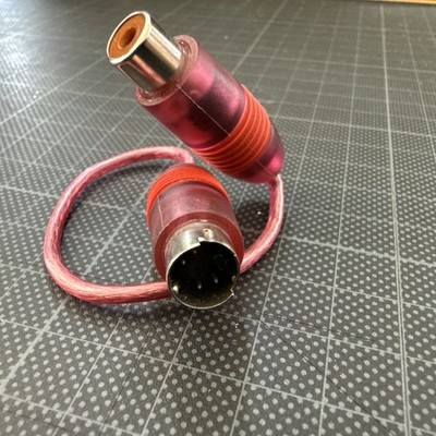 Mini DIN 4 PIN auf Chinch 