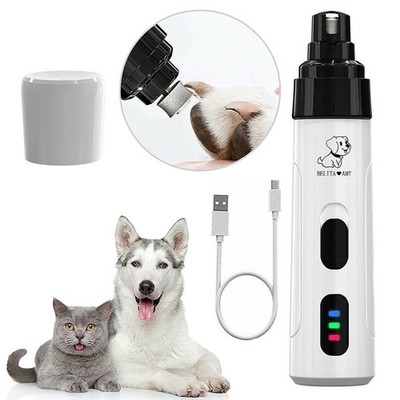 Elektrischer Krallenschleifer für Hunde Katzen USB Aufladbar Leise Profi 2 Modi