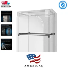 Alloy Steel Grow Tent Mounting Bars 2x4 - Prevent Wall Suction & Support Lights