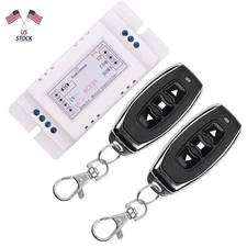 Motor Wireless Remote 12V Switch 2 Channel RF433MHz Universal Remote Control qq