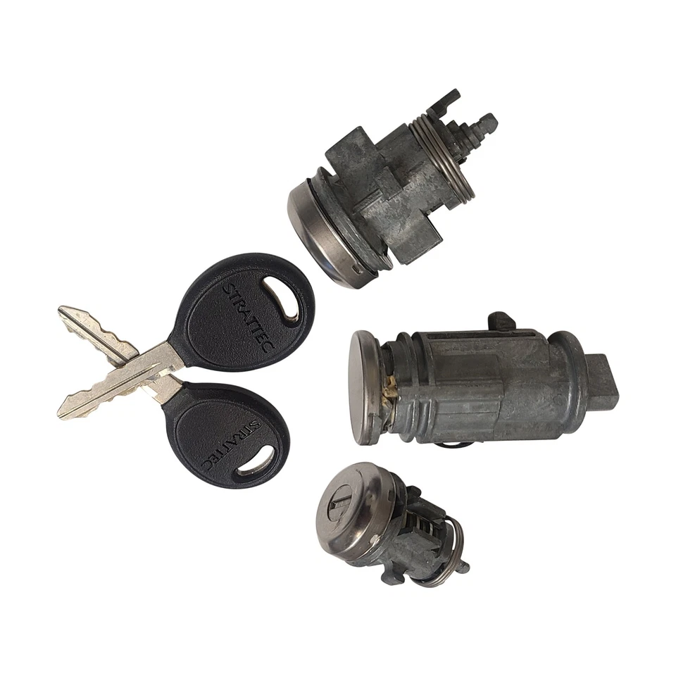 Новый цилиндр зажигания и дверной замок комплект для Chrysler Dodge Eagle 99-04 с 2 ключами - Изображение 2 из 4