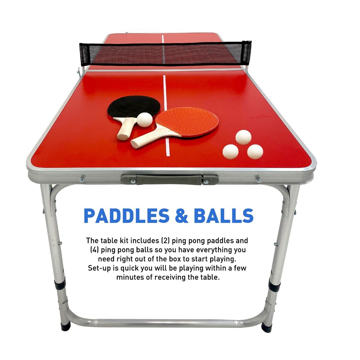 To choose the right table tennis table size for you