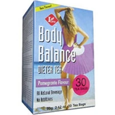Body Slim Dieter Pomegranate Tea  30 Bags By Uncle Lees Teas