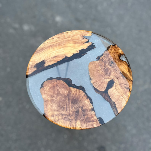 Resin Coffee Table,Epoxy Coffee Table,Coffee table,Olive Wood Coffee Table top - Picture 2 of 9